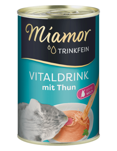 Miamor Trinkfein Vitaldrink Ρόφημα Γάτας Με Τόνο 135ml
