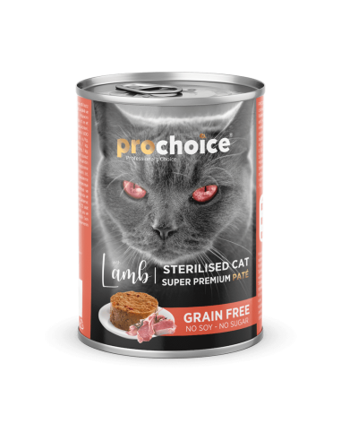 ProChoice Sterilised Κονσέρβα Για Γάτες Με Αρνί 400 gr