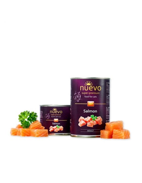 Nuevo Adult Salmon Κονσέρβα Γάτας Με Σολομό 400gr Nuevo Adult Salmon Κονσέρβα Γάτας Με Σολομό 400gr