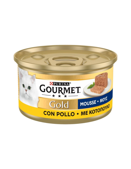 Purina Gourmet Gold Κονσέρβα Γάτας Μους Με Κοτόπουλο 85gr Purina Gourmet Gold Κονσέρβα Γάτας Μους Με Κοτόπουλο 85gr