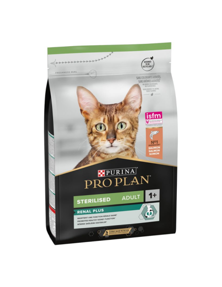 Pro Plan Sterilised Adult Renal Plus Ξηρά Τροφή Για Γάτα Με Σολομό 1.5kg Pro Plan Sterilised Adult Renal Plus Ξηρά Τροφή Για Γάτα Με Σολομό 1.5kg