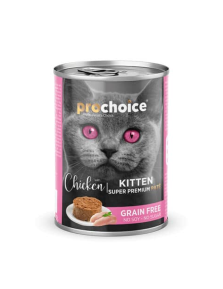 ProChoice Κονσέρβα Για Γατάκια Grain Free Με Κοτόπουλο 400gr ProChoice Κονσέρβα Για Γατάκια Grain Free Με Κοτόπουλο 400gr