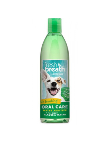 TropiClean Fresh Breath Water Στοματικό Διάλυμα Για Σκύλους 473ml
