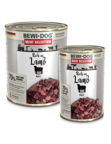 Bewi Dog Meat Selection Κονσέρβα Σκύλου Με Αρνί