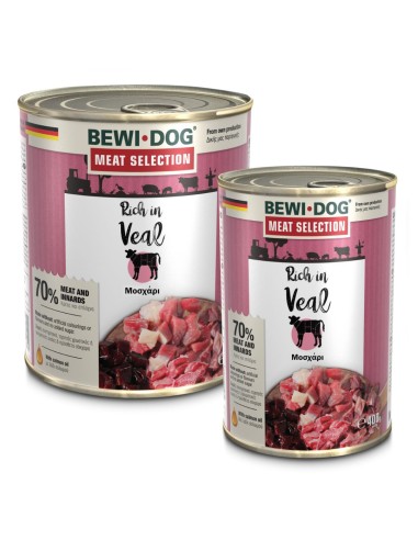 Bewi Dog Meat Selection Κονσέρβα Σκύλου Με Μοσχάρι