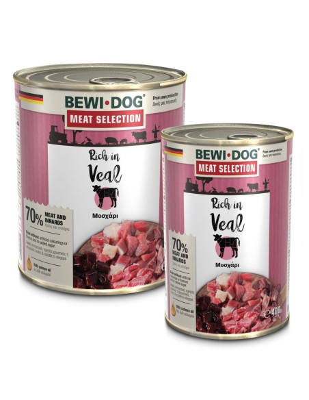 Bewi Dog Meat Selection Κονσέρβα Σκύλου Με Μοσχάρι Bewi Dog Meat Selection Κονσέρβα Σκύλου Με Μοσχάρι