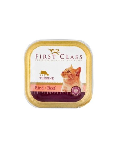 First Class Δισκάκι Γάτας Με Μοσχάρι 100gr