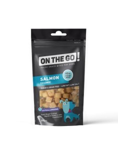 On The Go Salmon Bites Λιχουδιά Σκύλου Με Σολομό 25gr