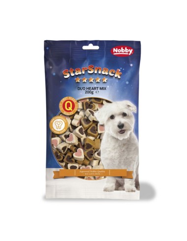 Nobby StarSnack Duo Heart Mix 200gr