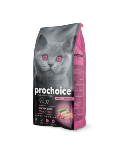 ProChoice Pro 37 Kitten Formula Τροφή Για Γατάκια Με Κοτόπουλο Και Ρύζι 2kg
