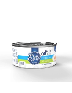 Egeo Adult Νο.1 Κονσέρβα Γάτας Με Τόνο Και Σφυρίδα Σε Ζελέ 85gr 2