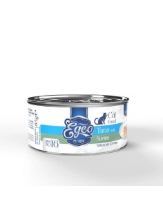 Egeo Adult Νο.16 Κονσέρβα Γάτας Με Τόνο Και Σουρίμι Σε Ζελέ 85gr 2