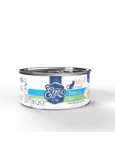 Egeo Kitten Νο.20 Κονσέρβα Για Γατάκια Με Αλόη Σε Ζελέ 85gr 2