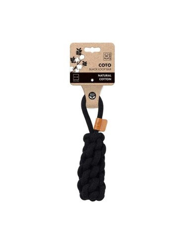 M-Pets Coto Black Loop Bar Παιχνίδι Σκύλου Σχοινί Από Φυσικό Βαμβάκι