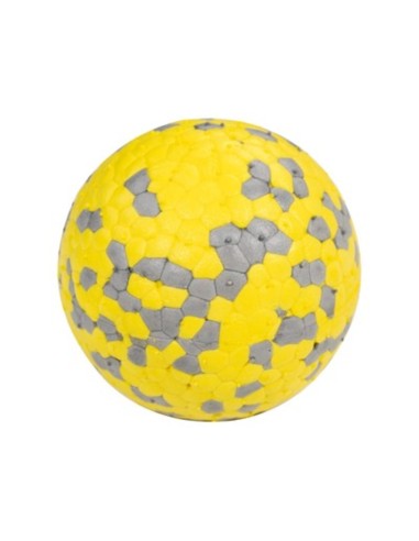 M-Pets Bloom Ball Παιχνίδι Σκύλου Μπάλα Κίτρινη-Γκρι