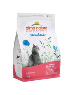 Almo Nature Adult Sterilised με Σολομό και Ρύζι 2
