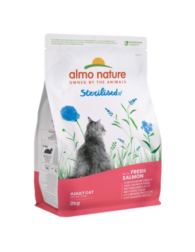 Almo Nature Adult Sterilised με Σολομό και Ρύζι