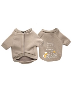 Woof Moda Ζακέτα Φούτερ Σκύλου 932-1302 Γκρι 2