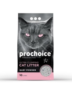 ProChoice White Bentonite Άμμος Γάτας Με Άρωμα Πούδρα 10lt