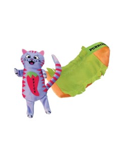Kong Pull-A-Partz Purrito Λούτρινο Παιχνίδι Γάτας Με Catnip 2