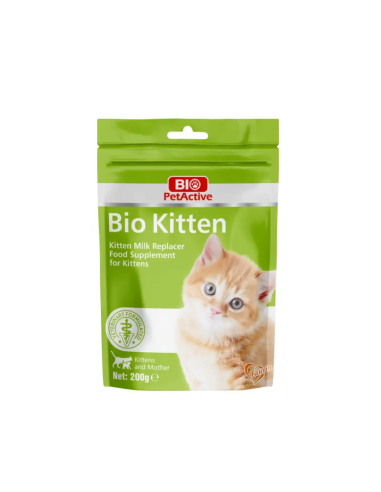 Bio PetActive Bio Kitten Milk Replacer Για Γατάκια 200gr