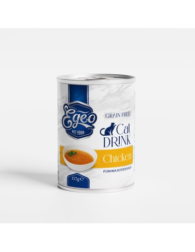 Egeo Cat Drink Ρόφημα Γάτας Με Κοτόπουλο 135gr