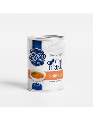 Egeo Cat Drink Ρόφημα Γάτας Με Σολομό 135gr