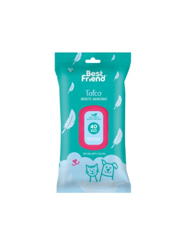 Best Friend Μαντηλάκια Καθαρισμού Maxi Talc 40τεμ.