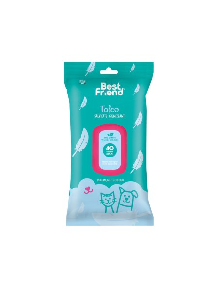 Best Friend Μαντηλάκια Καθαρισμού Maxi Talc 40τεμ.