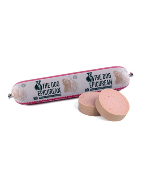 Doca The Dog Epicurean Σαλάμι Για Σκύλους Με Κοτόπουλο Και Ρόδι 800gr Doca The Dog Epicurean Σαλάμι Για Σκύλους Με Κοτόπουλο Και Ρόδι 800gr