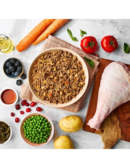 Naturo Dog Δισκάκι Σκύλου Grain Free Με Γαλοπούλα, Πατάτα Και Λαχανικά 400gr Naturo Dog Δισκάκι Σκύλου Grain Free Με Γαλοπούλα, Πατάτα Και Λαχανικά 400gr