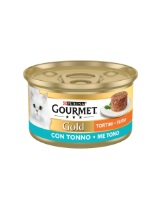 Purina Gourmet Gold Ταρτάρ Κονσέρβα Γάτας Με Τόνο 85gr