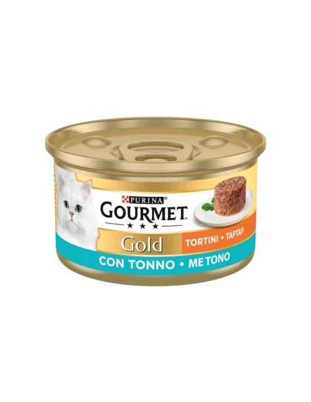 Purina Gourmet Gold Ταρτάρ Κονσέρβα Γάτας Με Τόνο 85gr Purina Gourmet Gold Ταρτάρ Κονσέρβα Γάτας Με Τόνο 85gr