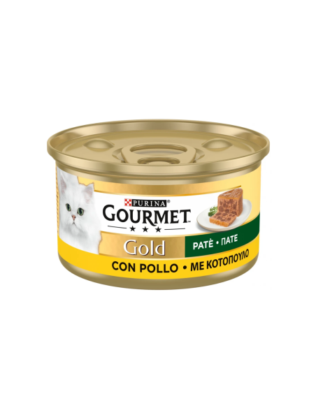 Purina Gourmet Gold Πατέ Κονσέρβα Γάτας Με Κοτόπουλο 85gr Purina Gourmet Gold Πατέ Κονσέρβα Γάτας Με Κοτόπουλο 85gr