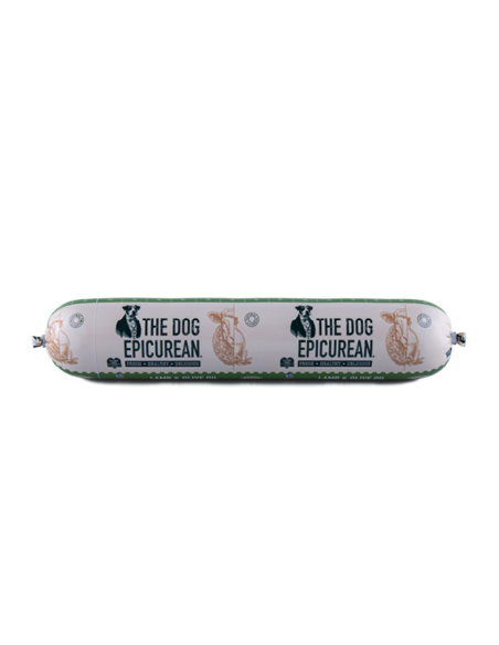Doca The Dog Epicurean Σαλάμι Για Σκύλους Με Αρνί Και Ελαιόλαδο 800gr Doca The Dog Epicurean Σαλάμι Για Σκύλους Με Αρνί Και Ελαιόλαδο 800gr