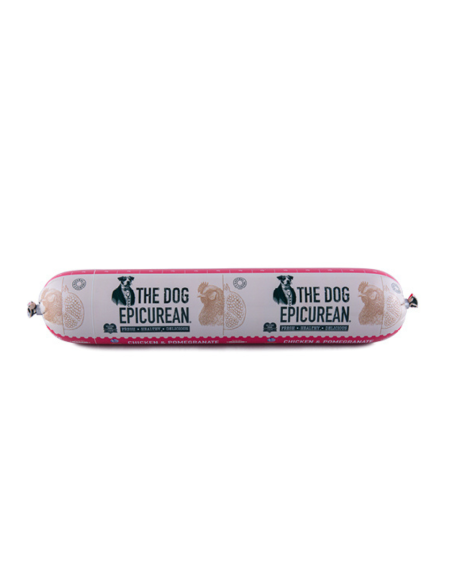 Doca The Dog Epicurean Σαλάμι Για Σκύλους Με Κοτόπουλο Και Ρόδι 800gr Doca The Dog Epicurean Σαλάμι Για Σκύλους Με Κοτόπουλο Και Ρόδι 800gr