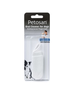 Petosan Oral Cleanser Καθαριστικό Πανάκι Στοματικής Κοιλότητας Σκύλων 2
