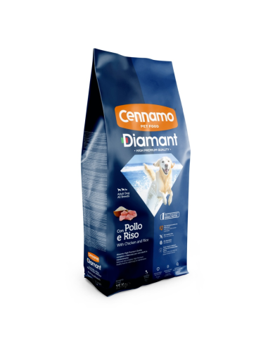 Diamant Adult Με Κοτόπουλο Και Ρύζι 15kg