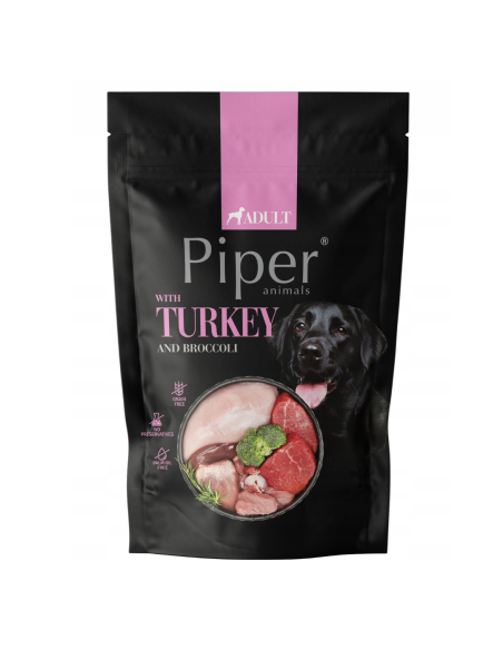 Piper Adult Turkey & Broccoli Φακελάκι Για Σκύλους Με Γαλοπούλα Και Μπρόκολο 500gr