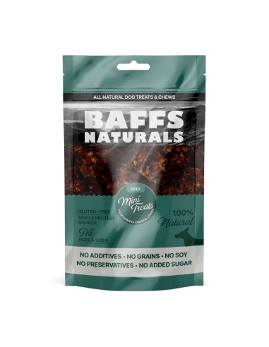 Baffs Naturals Beef Mini Strips Λιχουδιά Σκύλου Μίνι Λωρίδες Βοδινού 100gr