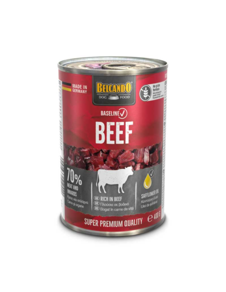 Belcando Baseline Grain Free Beef Κονσέρβα Σκύλου Χωρίς Σιτηρά Με Βοδινό 400gr Belcando Baseline Grain Free Beef Κονσέρβα Σκύλου Χωρίς Σιτηρά Με Βοδινό 400gr