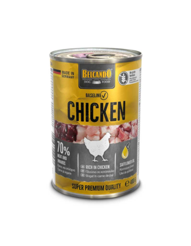 Belcando Baseline Grain Free Chicken Κονσέρβα Σκύλου Χωρίς Σιτηρά Με Κοτόπουλο 400gr