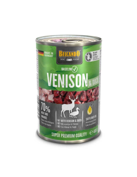 Belcando Baseline Grain Free Venison/Duck Κονσέρβα Σκύλου Χωρίς Σιτηρά Με Κυνήγι Και Πάπια 400gr Belcando Baseline Grain Free Venison/Duck Κονσέρβα Σκύλου Χωρίς Σιτηρά Με Κυνήγι Και Πάπια 400gr