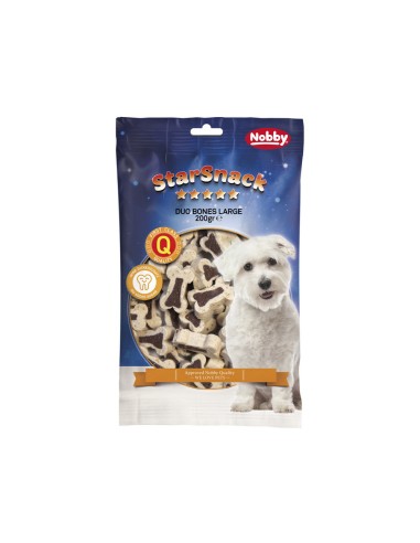 Nobby StarSnack Duo Bones Large Με Αρνί Και Ρύζι 200gr