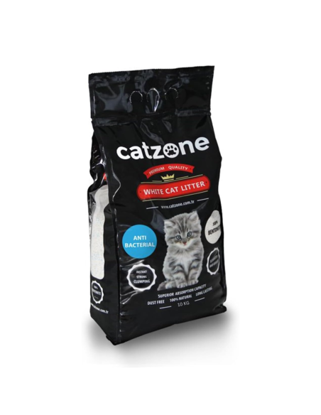 Catzone Clumping Άμμος Γάτας Αντιβακτηριδιακή 10kg Catzone Clumping Άμμος Γάτας Αντιβακτηριδιακή 10kg