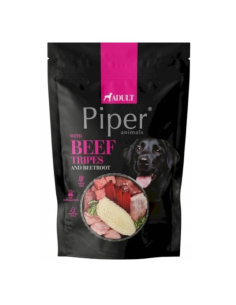 Piper Adult Beef Τripes & Beetroot Φακελάκι Για Σκύλους Με Εντόσθια Βοδινού Και Παντζάρι 500gr