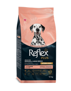 Reflex Plus Medium & Large Light & Sterilised Adult Ξηρά...