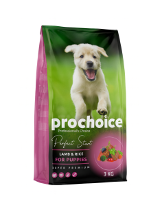 ProChoice Puppy Τροφή Για Κουτάβια Με Αρνί Και Ρύζι 3kg