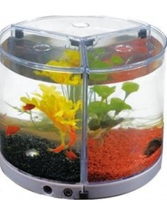 Dophin Ενυδρείο 3 Σε 1 Mini (Τριπλή Μονομαχέρα) Με Φως