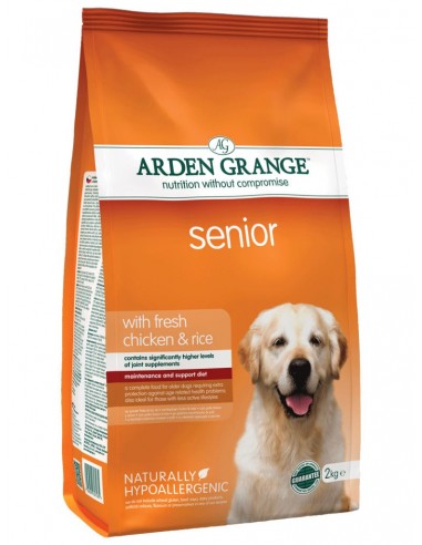 Arden Grange Adult Senior Με Κοτόπουλο & Ρύζι